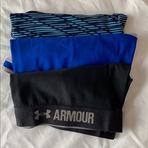 3 under armour sports bras